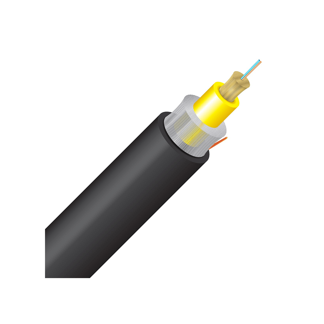 Cleerline SSF 2-Strand OS2 Fiber Rugged Micro Distribution Indoor/Outdoor Bulk Fiber Cable (1000FT)