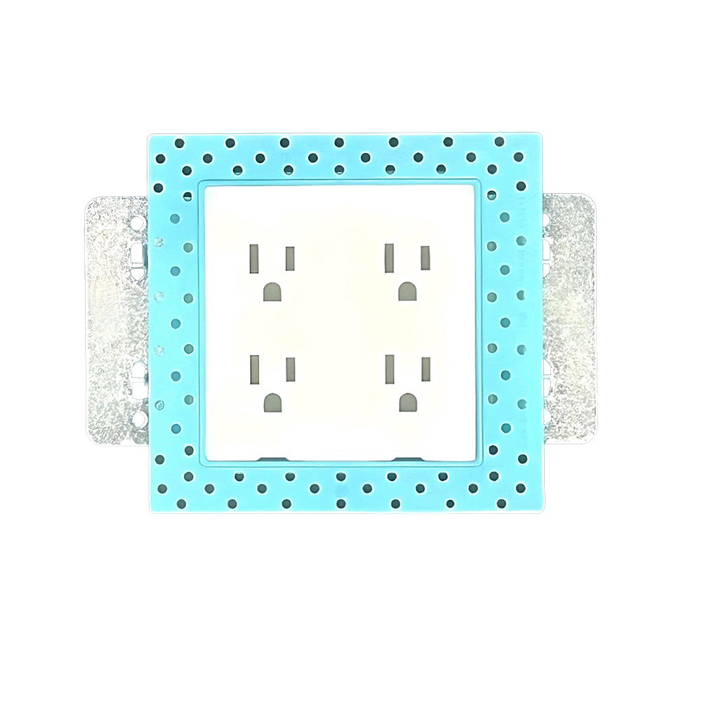 Dylan Innovations Double Gang Flush Mount Outlet Kit