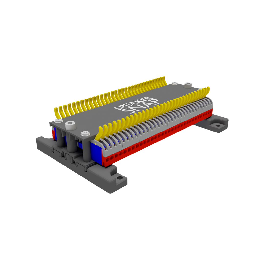 Speaker Snap Structured Wire Interface