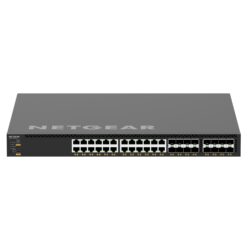 Netgear AV 24-Port 10G POE++ W/ 8 10G SFP & 8 25G SFP XSM4340V Switch (Expandable)